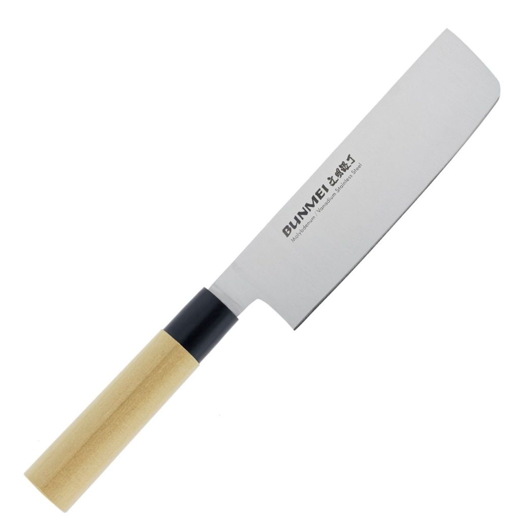 Usuba Doppelt geschärftes Messer 18cm Bunmei für Gemüse