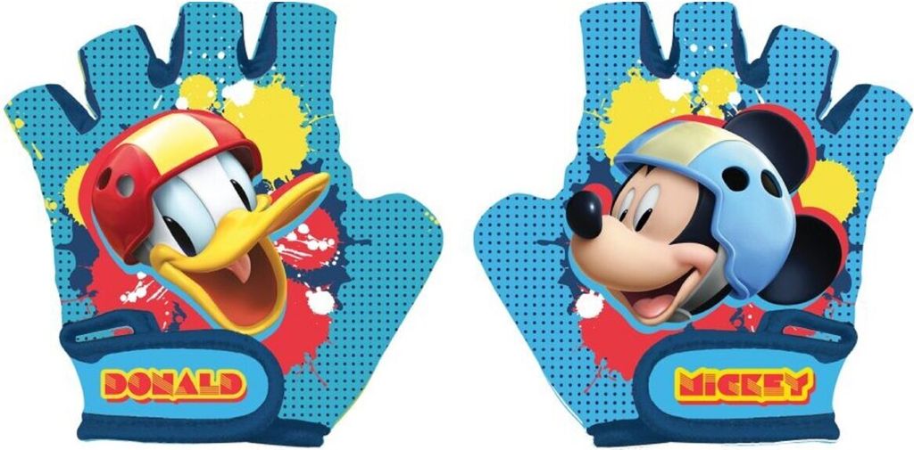 Mickey Mouse Handschuhe zum Roller- oder Fahrradfahren Produktbild 
