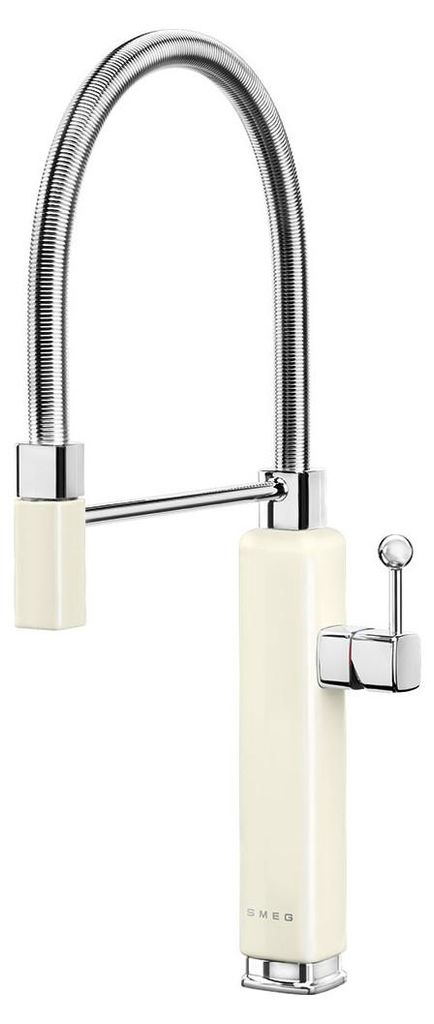Smeg MDF50CR, Krém, Mosaz, Páková rukojeť, Samostarný, Typ Obrázek produktu 