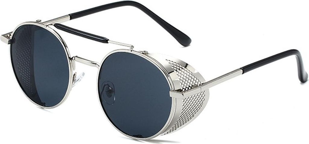 Steampunk-Sonnenbrille für Damen und Herren, seitlicher Produktbild 