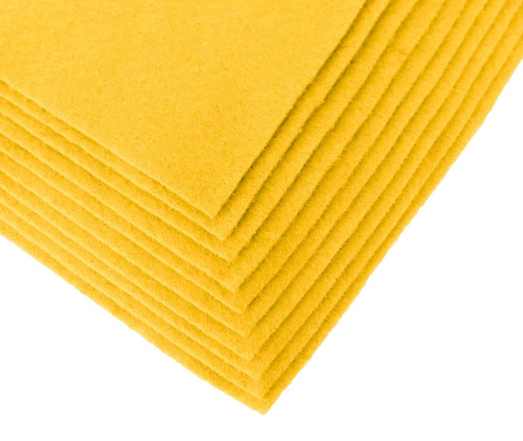 Bastelfilz Bögen 10er-Pack flex Filz A4, Stärke 1,5-2mm, Produktbild 