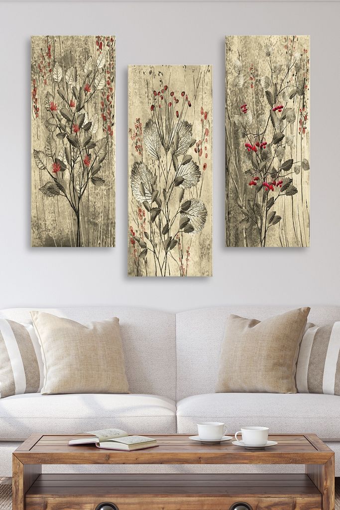 Wallity, MDF0022- MRV5122, Bunt, Leinwandbilder, 70 x 50 cm, 100% MDF (Dicke: 3 mm)