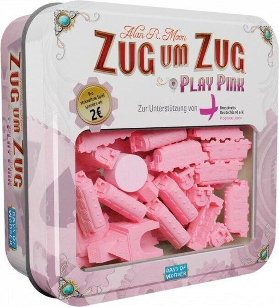 Zug um Zug: Play Pink – limitiertes Erweiterungsset für 2-5 Produktbild 