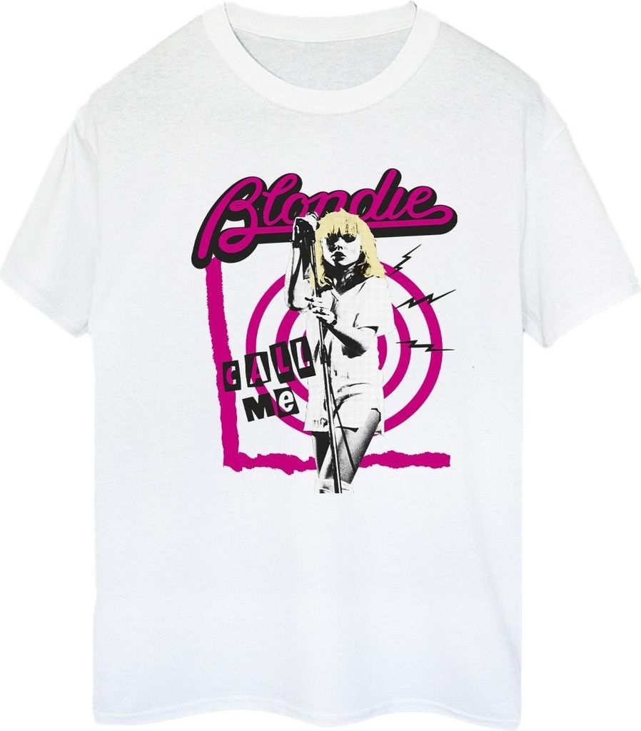 Blondie - "Call Me" T-Shirt für Damen BI22669 (3XL) (Weiß)