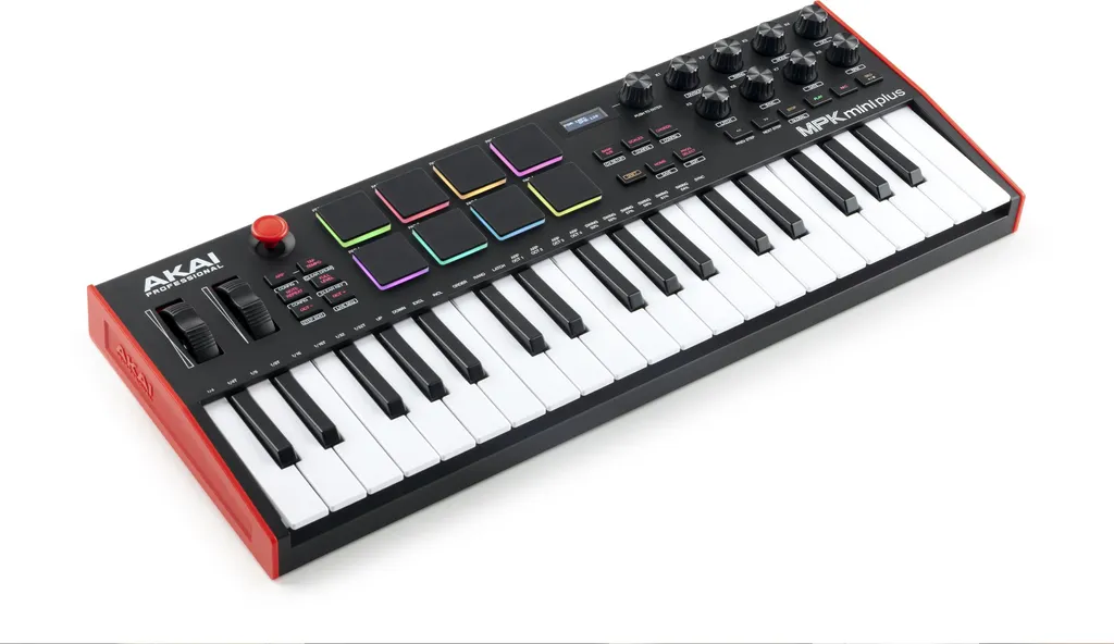 Clavier de Commande MIDI USB Akai MPK Mini Plus avec Séquenceur Intégré - 7