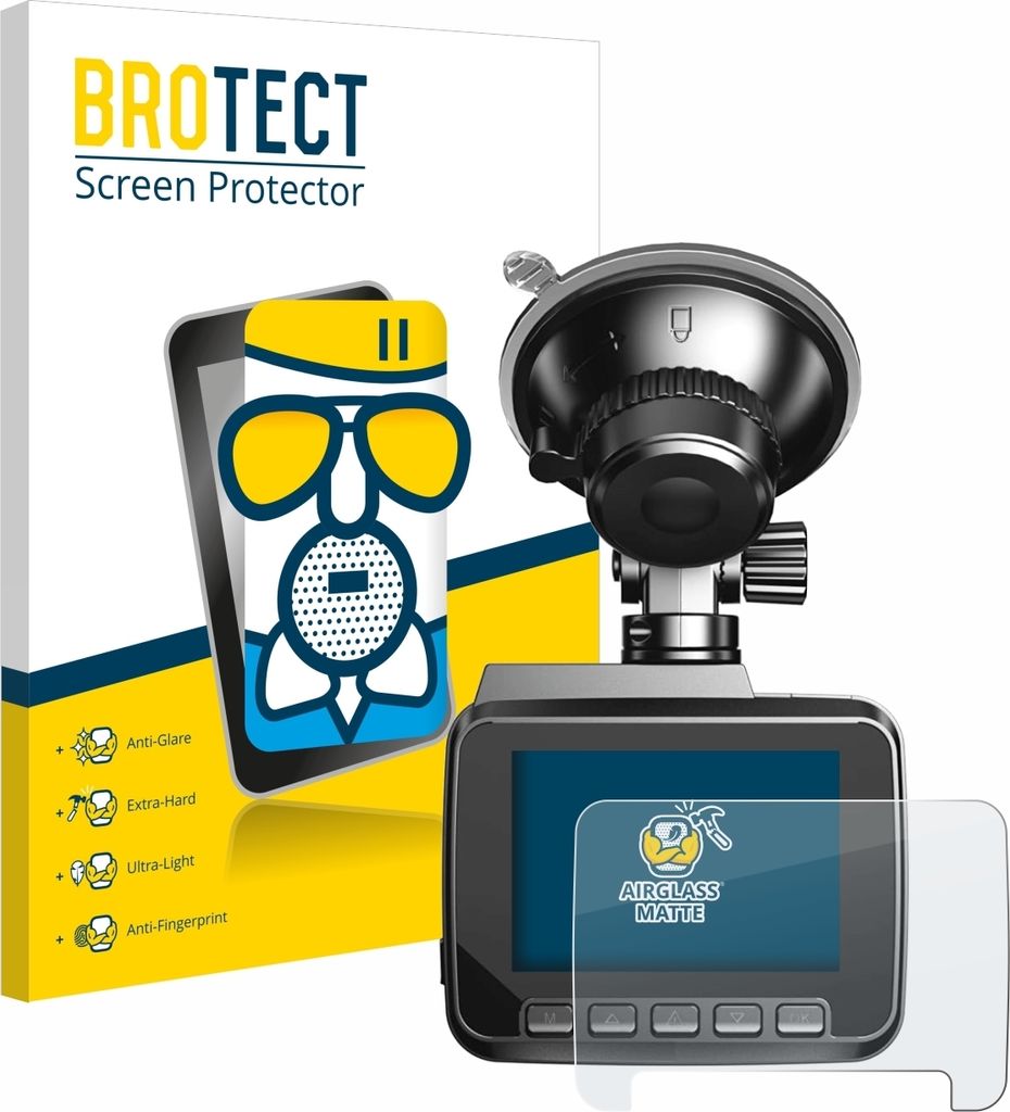 BROTECT Schutzglas für Azdome IT-G63D Schutzfolie Displayschutz Display Schutz Glas Folie matt