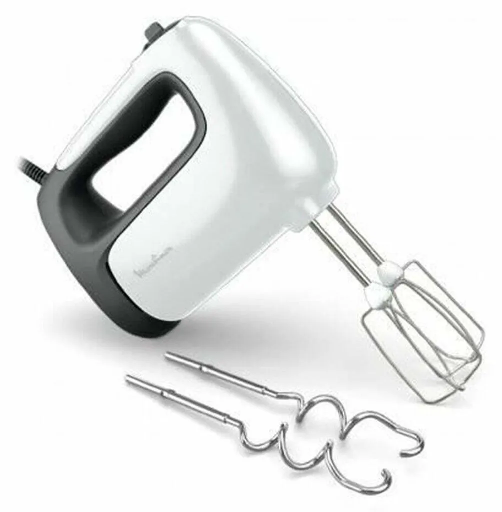 Batteur à main Moulinex 500 W HM3101B1 avec 5 vitesses et fonction Turbo