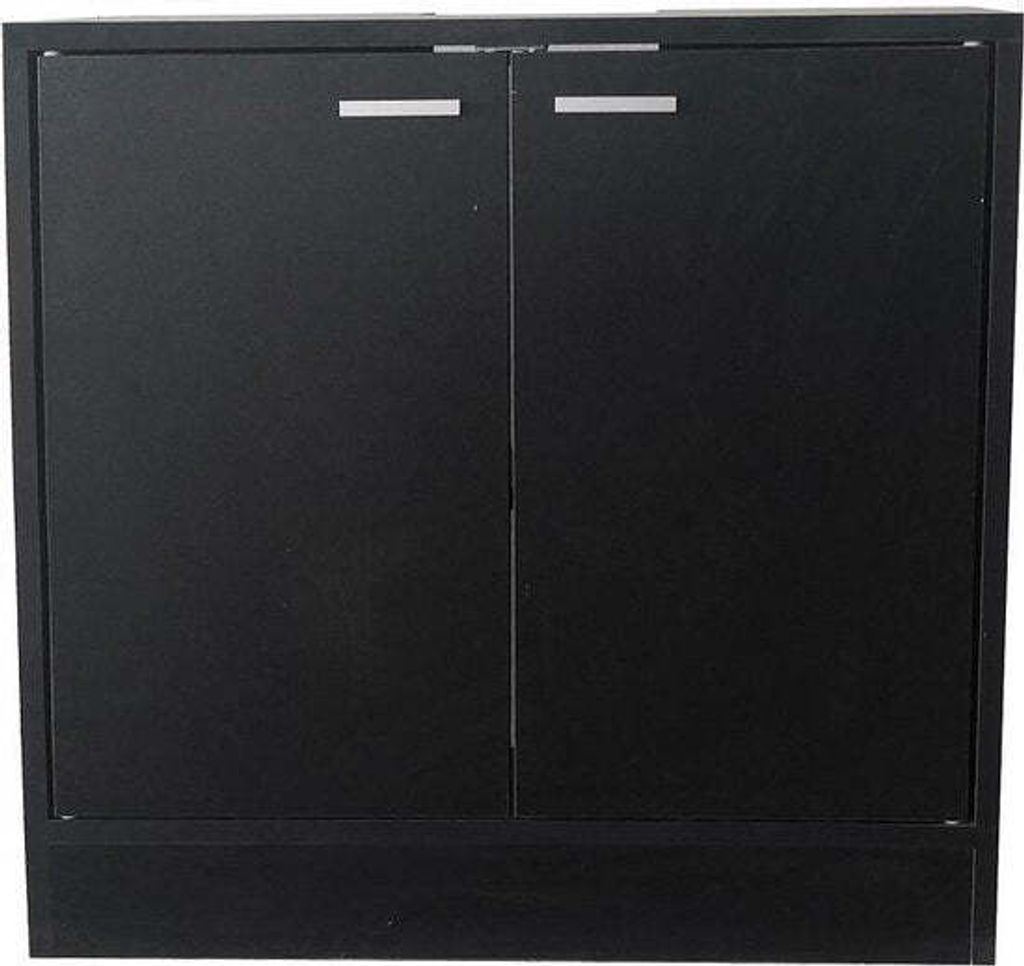 VDD Waschtischunterschrank - Badmöbel - schwarz