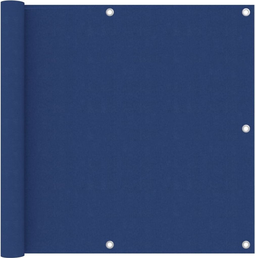 Balkon-Sichtschutz Blau 90x300 cm Oxford-Gewebe