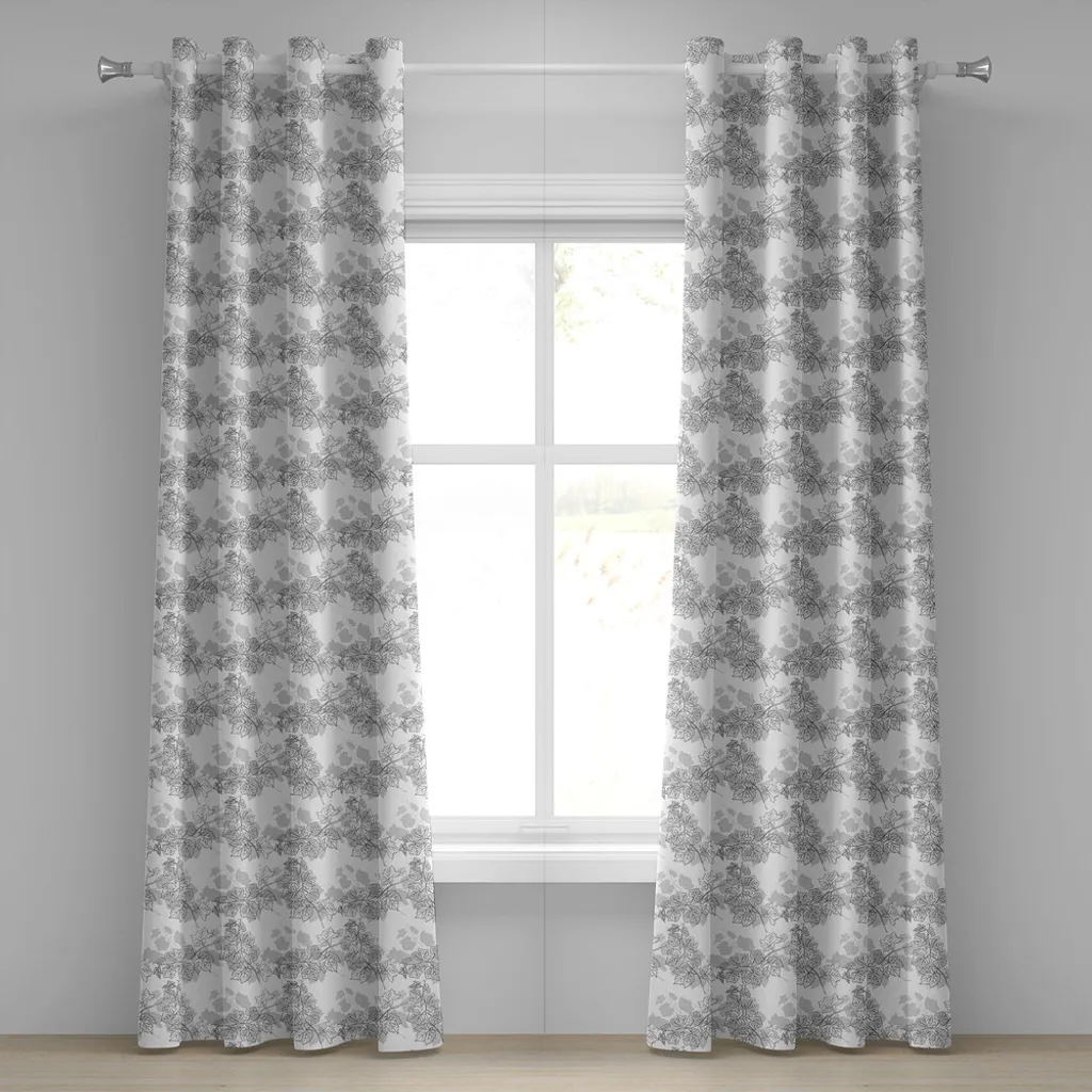 Tende ABAKUHAUS Grigio Bianco Zen | Spirale Rete 280x175 cm