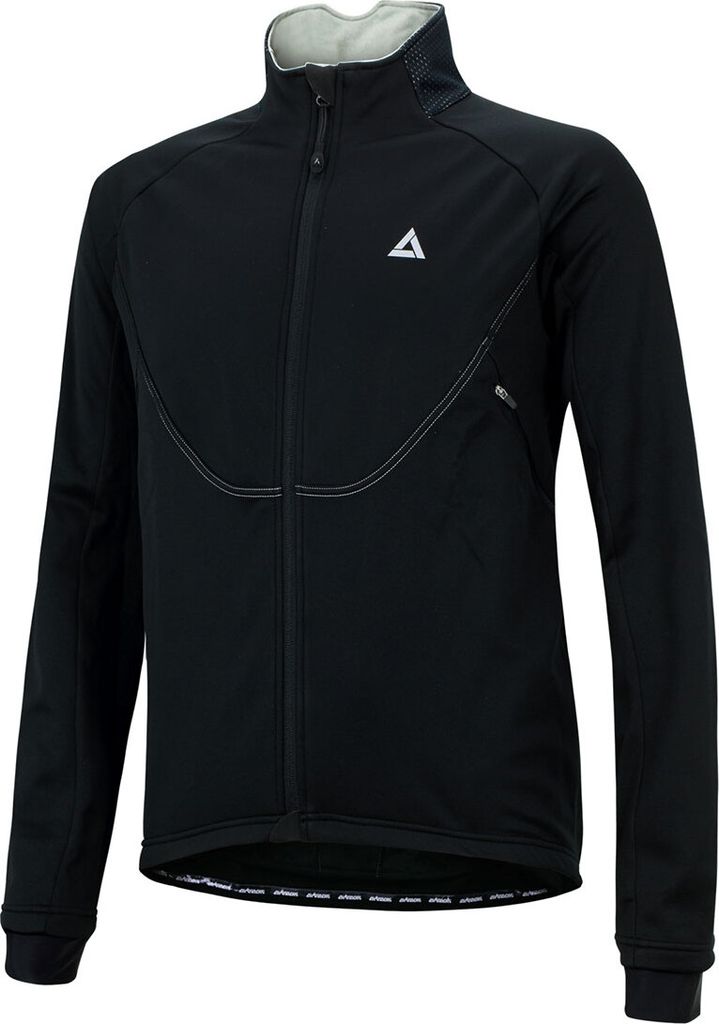 Airtracks Herren Thermo Fahrradjacke Pro Team II S Schwarz / Radjacke für die kalte Jahreszeit Herbst-Winter