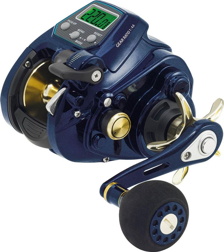 WFT Set: Elektrorolle Sea King 800 PR HP + 2x Schnur KG Strong Exact