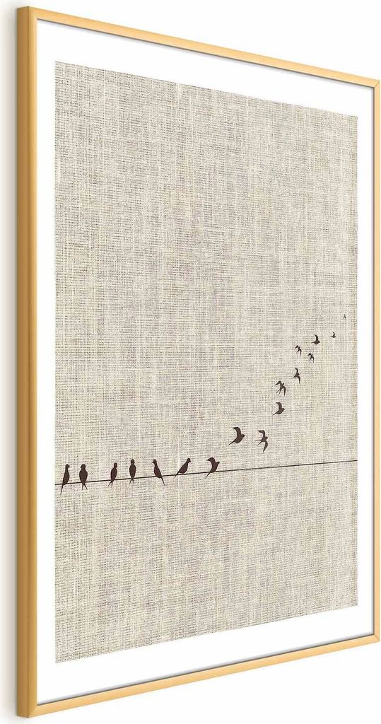 Posterpapier Poster - Learning to Fly 21x30 cm Tiere g-C-0186-ao-a