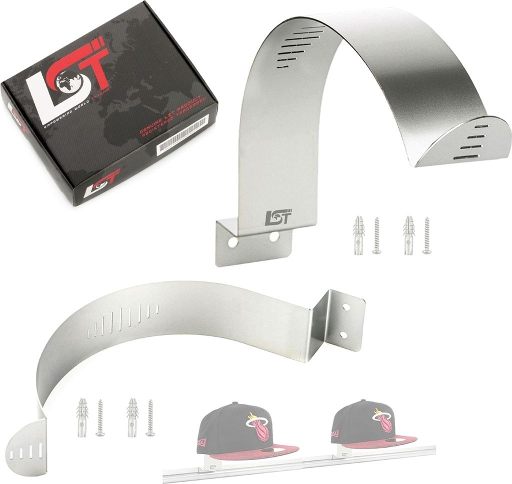 2x Original LST Cap-Halter Schirmmützenhalterung für Baseballcaps Hüte Mützen