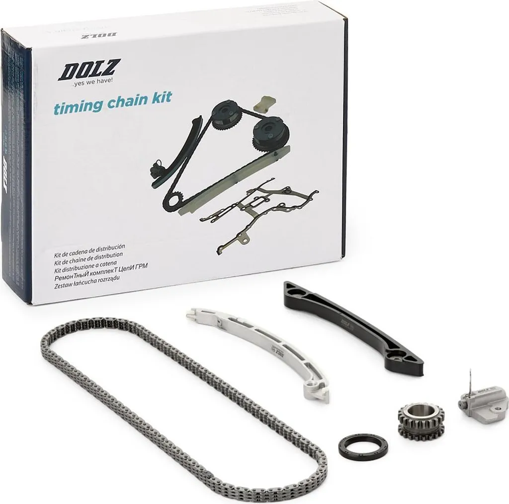 Kit distribution chaîne DOLZ SKCF074 Ford Focus Kuga Mondeo, renforcé