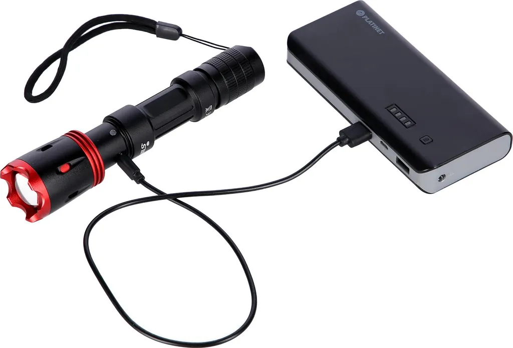 Lampe Torche LED 1000 Lm Nc0004 Nils Camp - Châssis Robuste en Aluminium