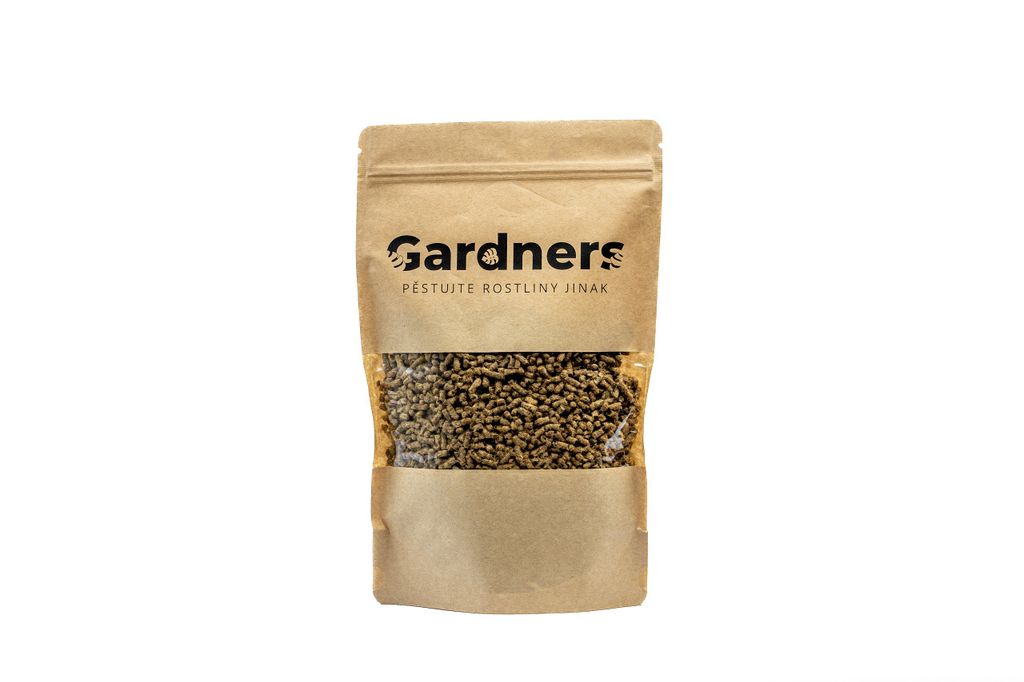A bag of seeds with the brand name 'Gardners' printed on it.