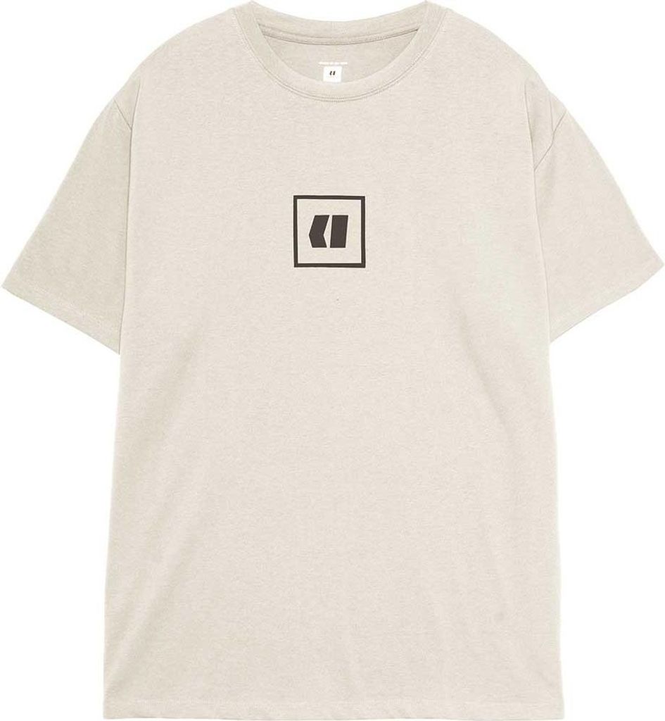 Armada Icon Kurzarm-t-shirt Beige L Mann Beige L