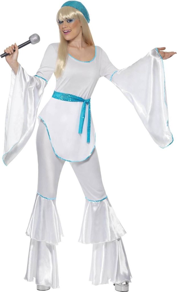 Smiffys - "Super Trooper" Kostüm für Damen Set SM2730 (L) (Weiß)