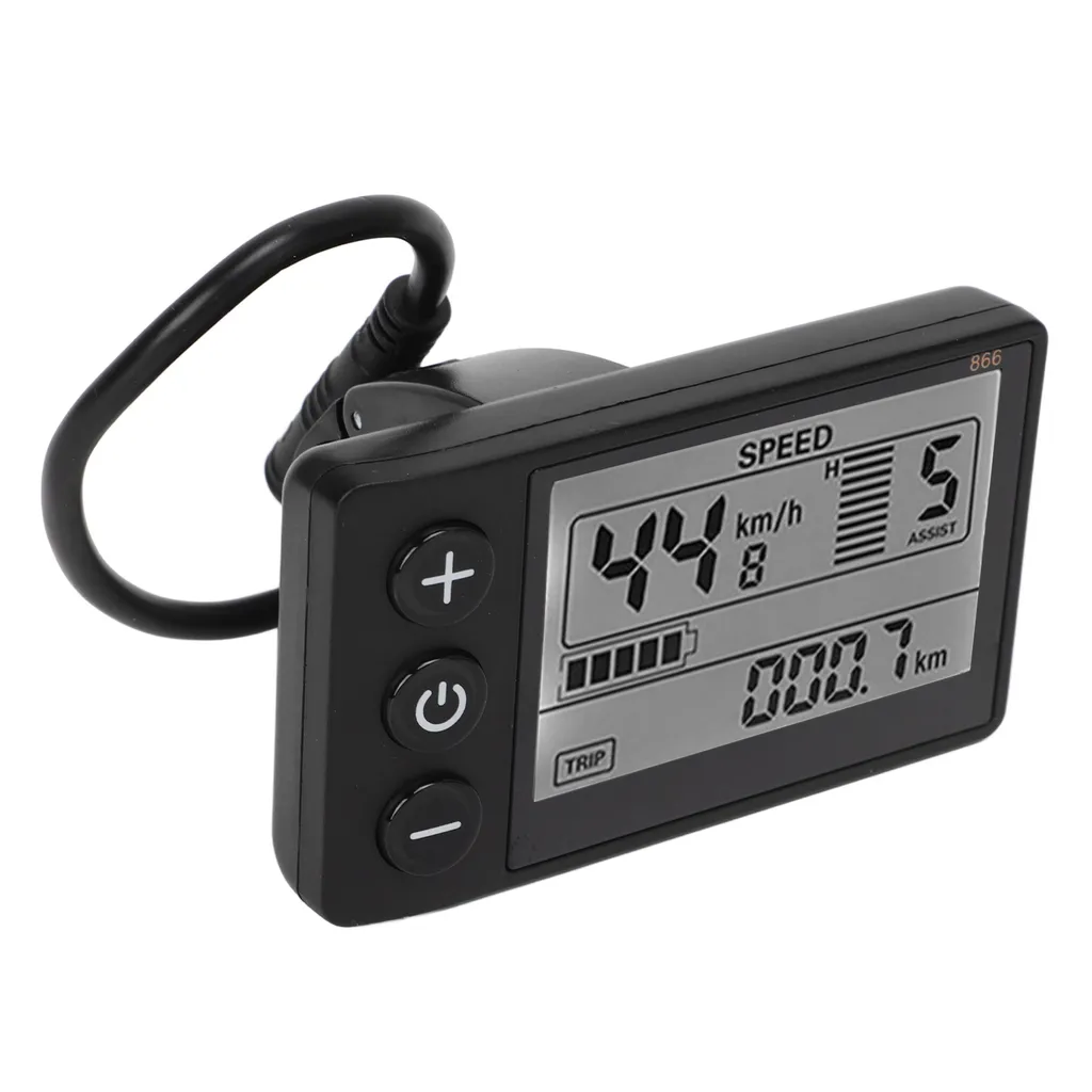 Afficheur LCD pour Vélo Électrique, Console de Commande VAE Universelle - 6