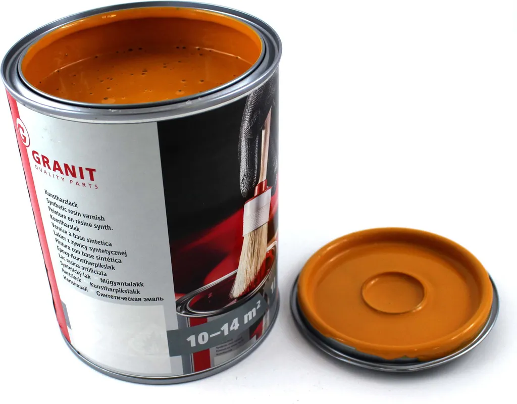 Peinture Nopolux Liebherr Jaune RAL 1003 Wickens Granit en pot de 1L