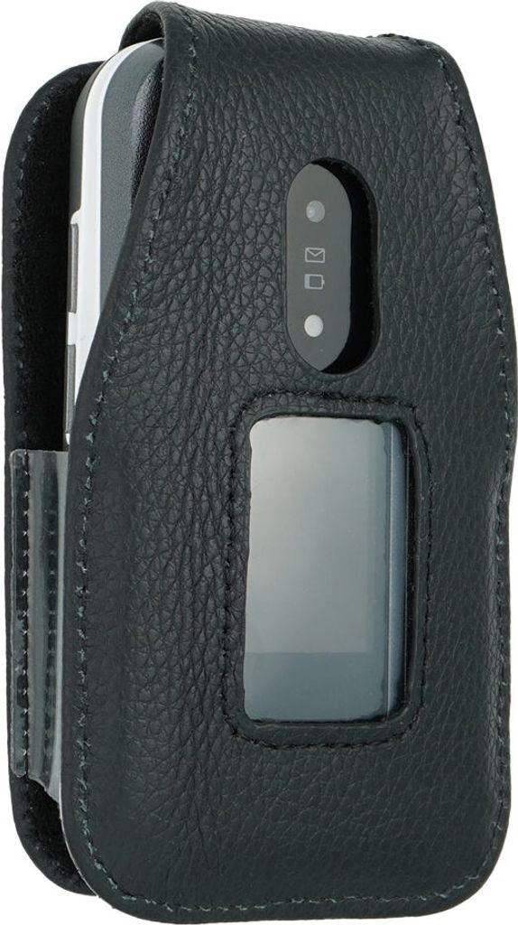 Ledertasche mit Gürtelclip für Doro Leva L30 Zdjęcie produktu 