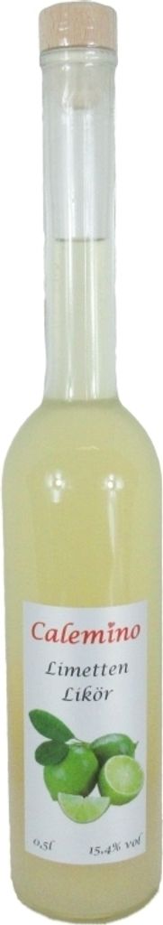 Exotischer Fruchtlikör Limetten-Likör 15,4% vol 500ml Designerflasche