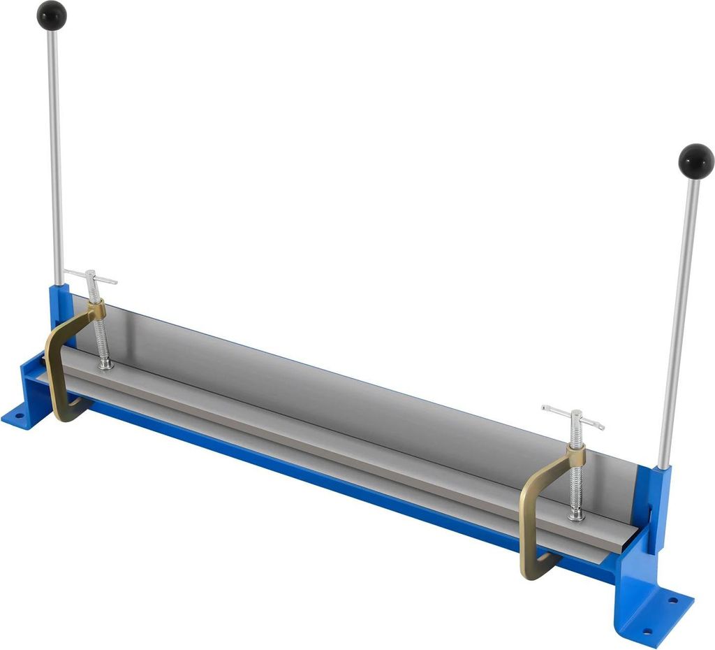 Blechbiegemaschine - Manuelle Abkantbank - Biegewinkel 0–90° - Max. Länge 76 cm - Max. Dicke 1,2 mm - Q235 Stahl, Bakelit