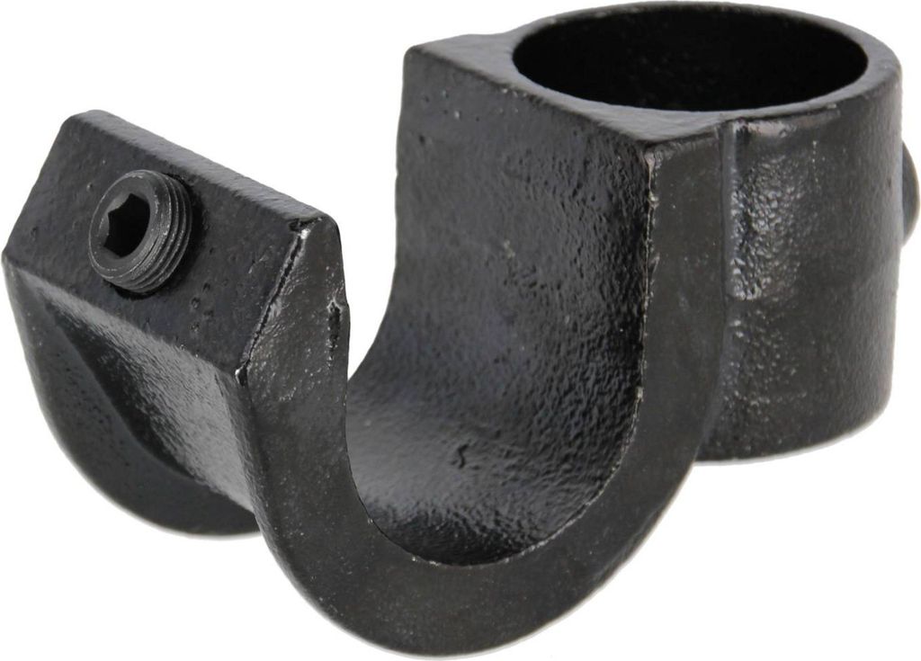 Rohrverbinder Überkreuzverbinder offen schwarz 1 1/4" (42,4 mm) AVERDE