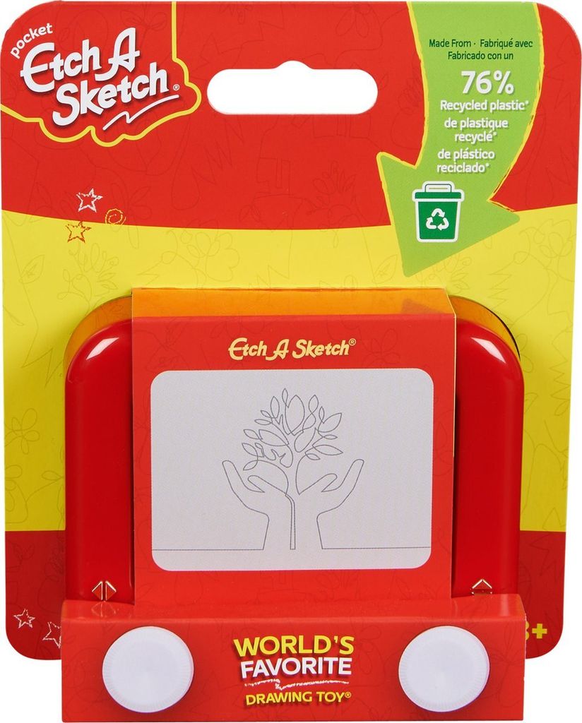 Etch A Sketch Pocket - das Original aus 76% recyceltem Produktbild 