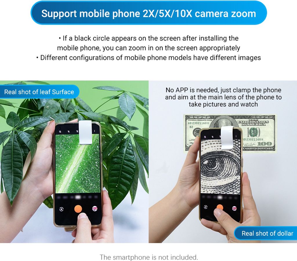 APEXEL MS002 200X profesionální telefonní mikroskop s Obrázek produktu 10