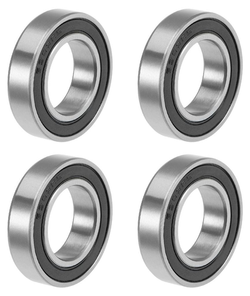 4pcs 6903-2RS Rillenkugellager Z2 17mm x 30mm x 7mm doppelt abgedichtet Kohlenstoffstahl