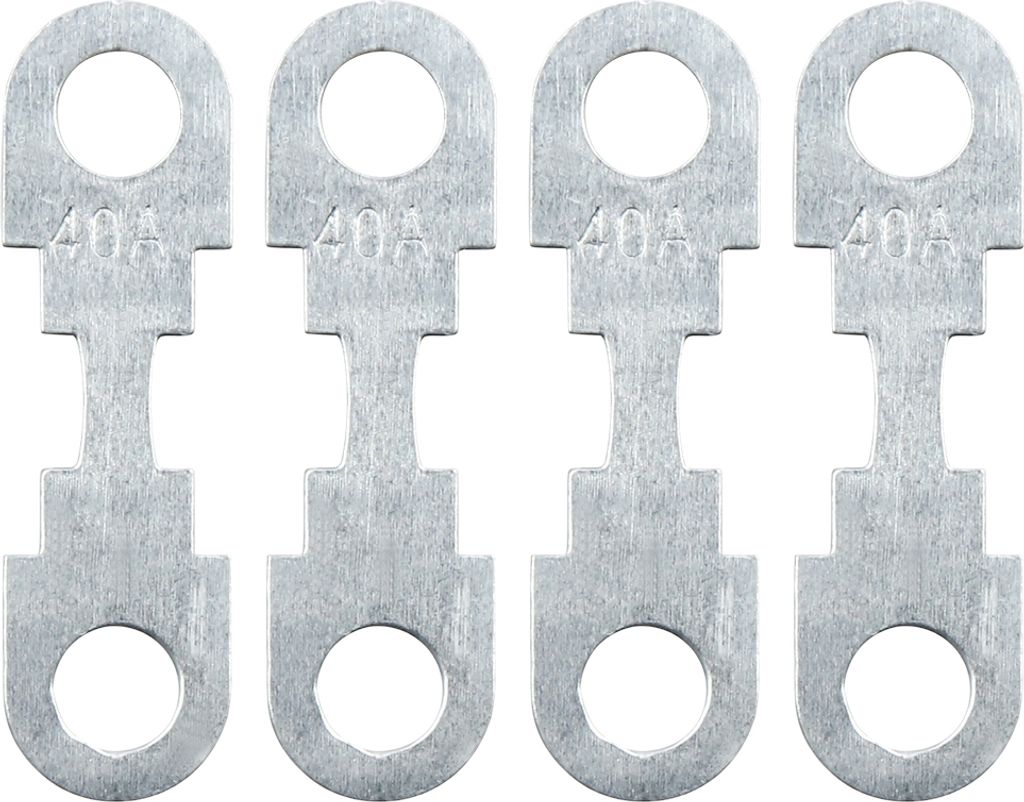 4 Stück Hochstromsicherung 40A Universal Mini ANL Sicherung Flachsicherungen für Auto LKW Audio Sicherungen Halter