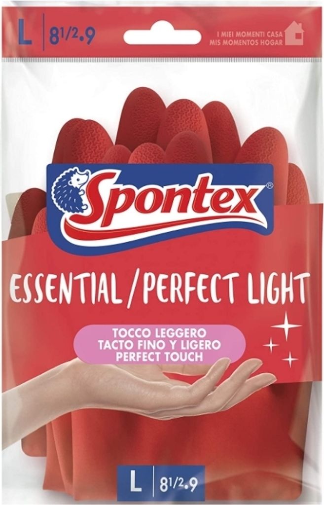 Spontex Haushaltshandschuhe Größe L, 2 Paar. Produktbild 