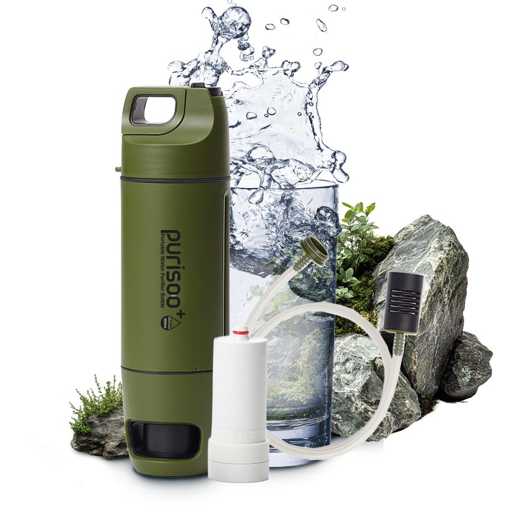 Extralink PURISOO+ filtrační láhev 400 ml s pumpičkou – UF Obrázek produktu 