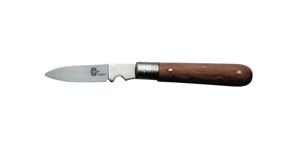 Kabelmesser Lnge 202 mm Klingenlnge 86 mm Holz