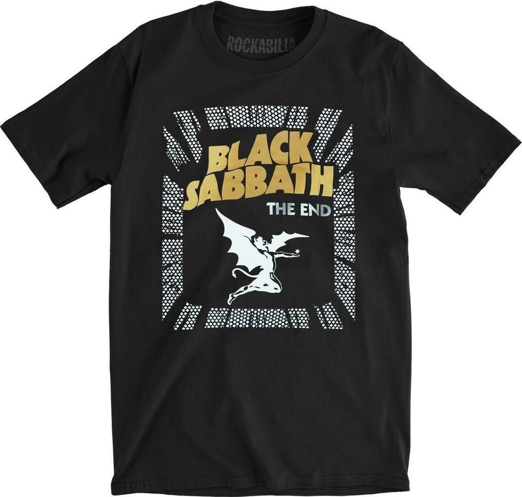 Black Sabbath - "The End" T-Shirt für Herren/Damen Uni RO672 (L) (Schwarz)