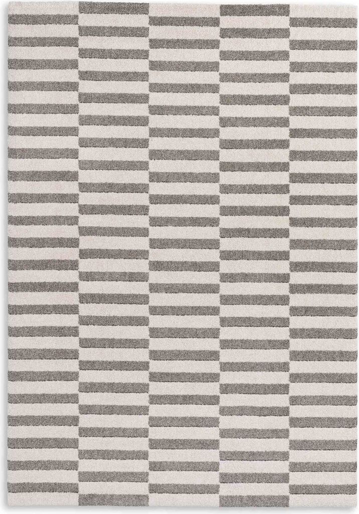 SCHÖNER WOHNEN-Kollektion Hochflorteppich Wohnzimmer AMAZE Dunkelgrau 160 x 230 cm