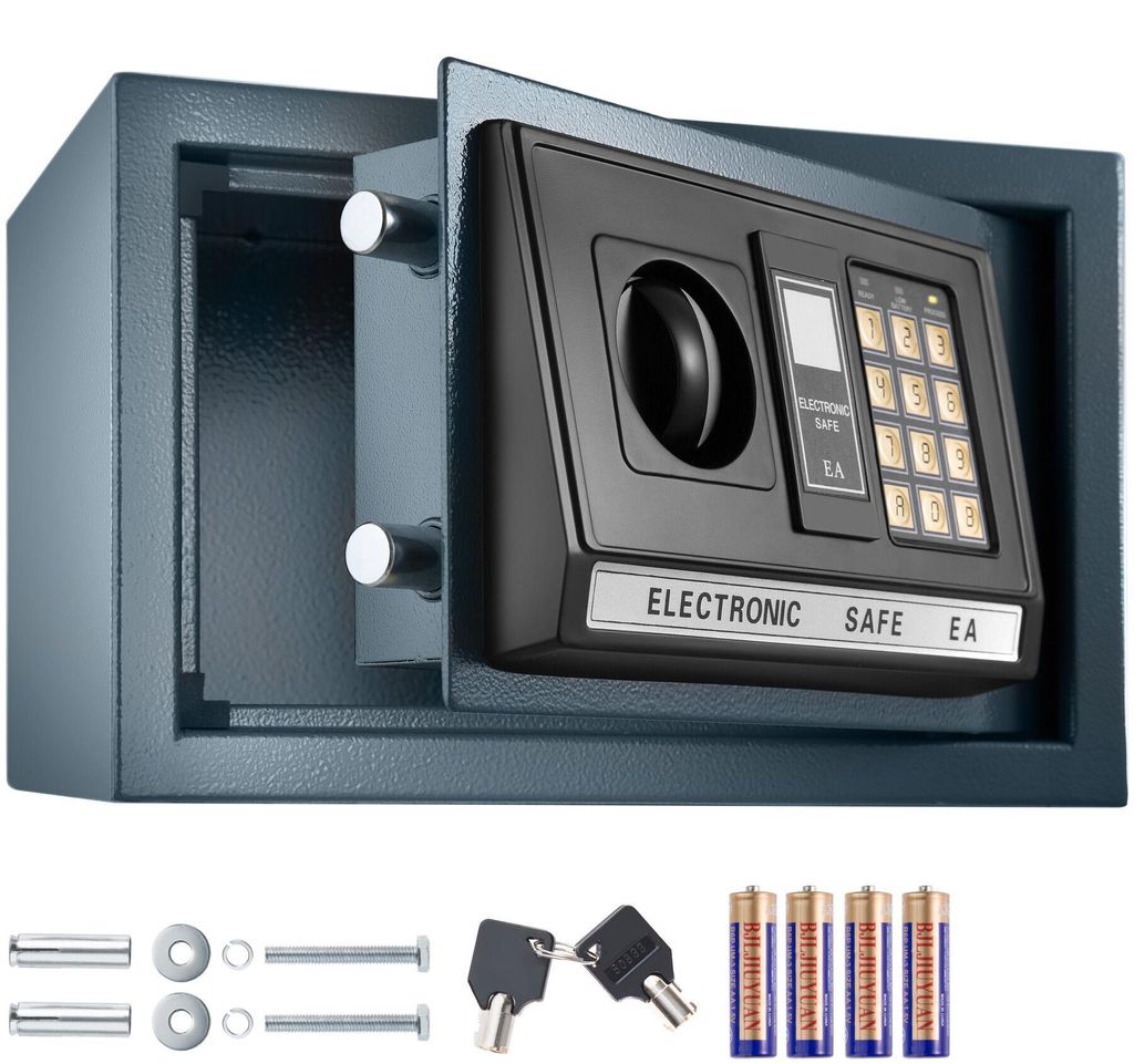 tectake® Elektronischer Safe 20 x 31 x 22 cm Produktbild 