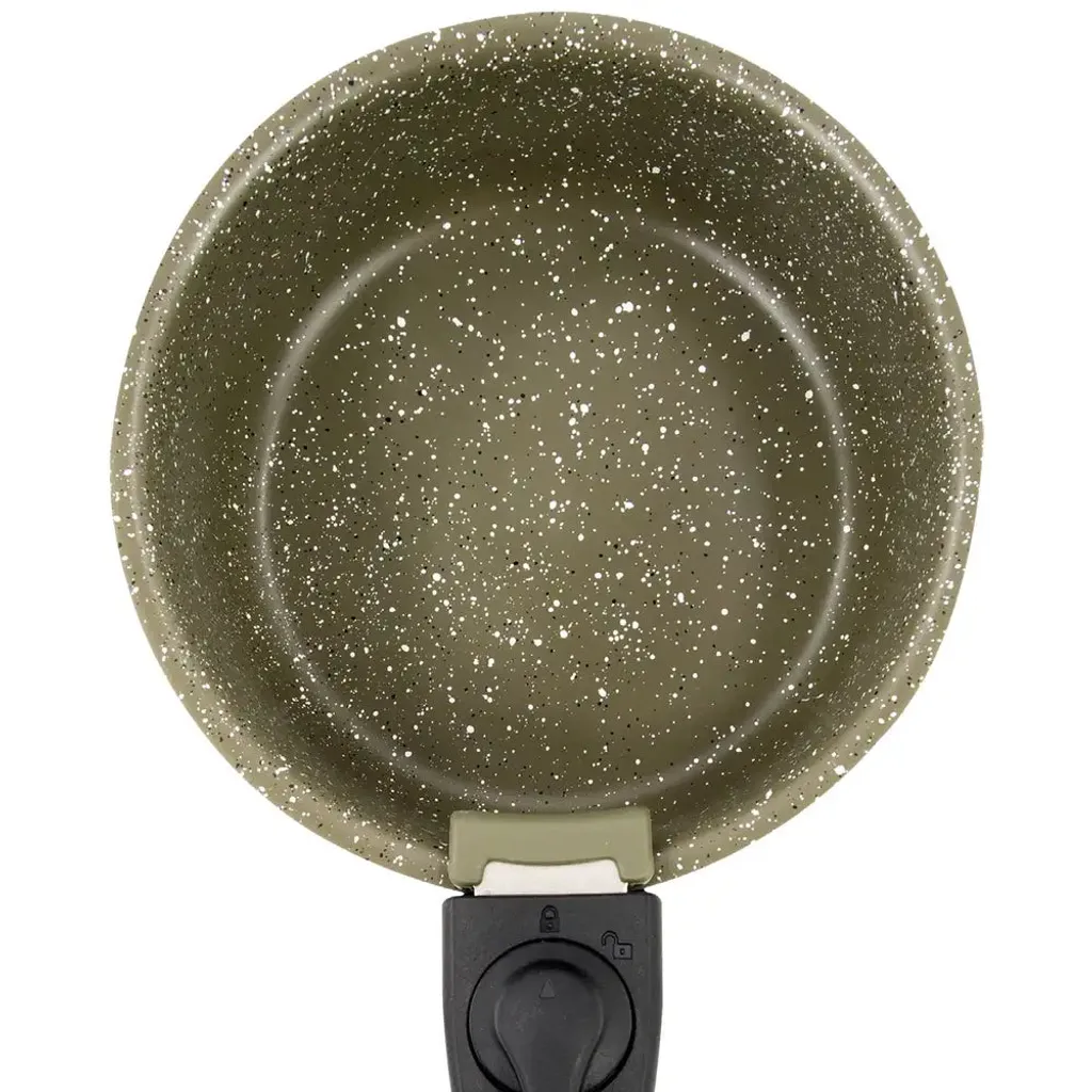 Cookset Armolife TR211609 : Set de Cuisson Marble Anti-Rayures Compact - 2