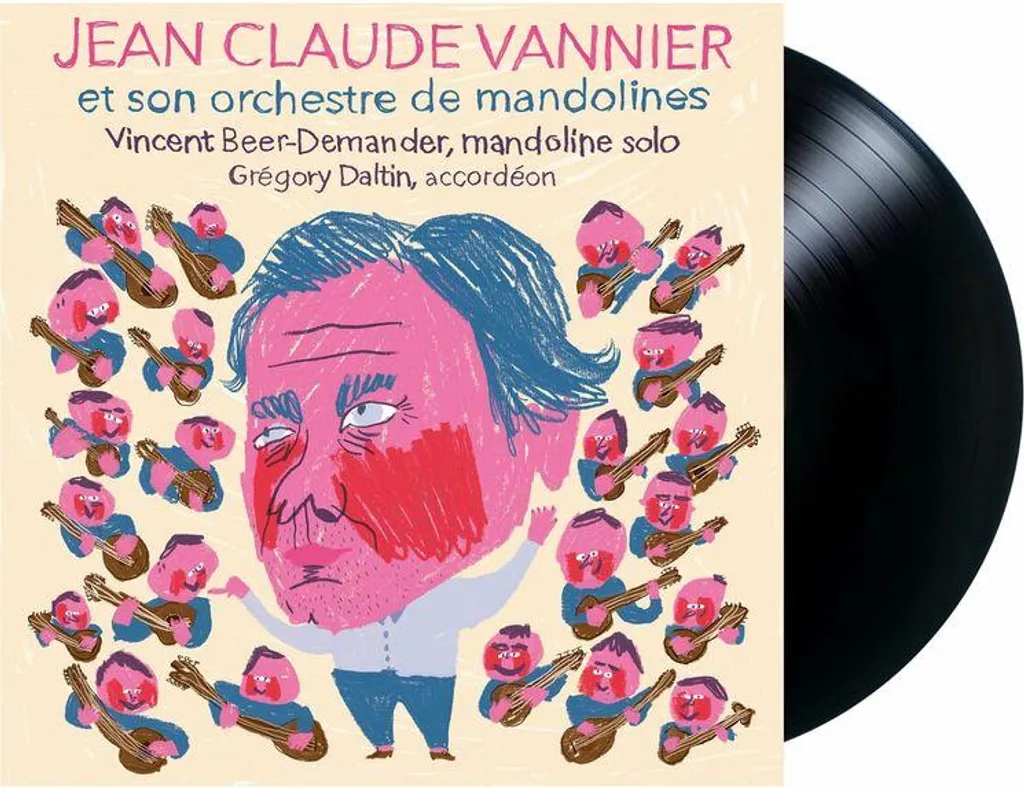Jean-Claude Vannier Et Son Orchestre De Mandolines Album Vinyle Rare