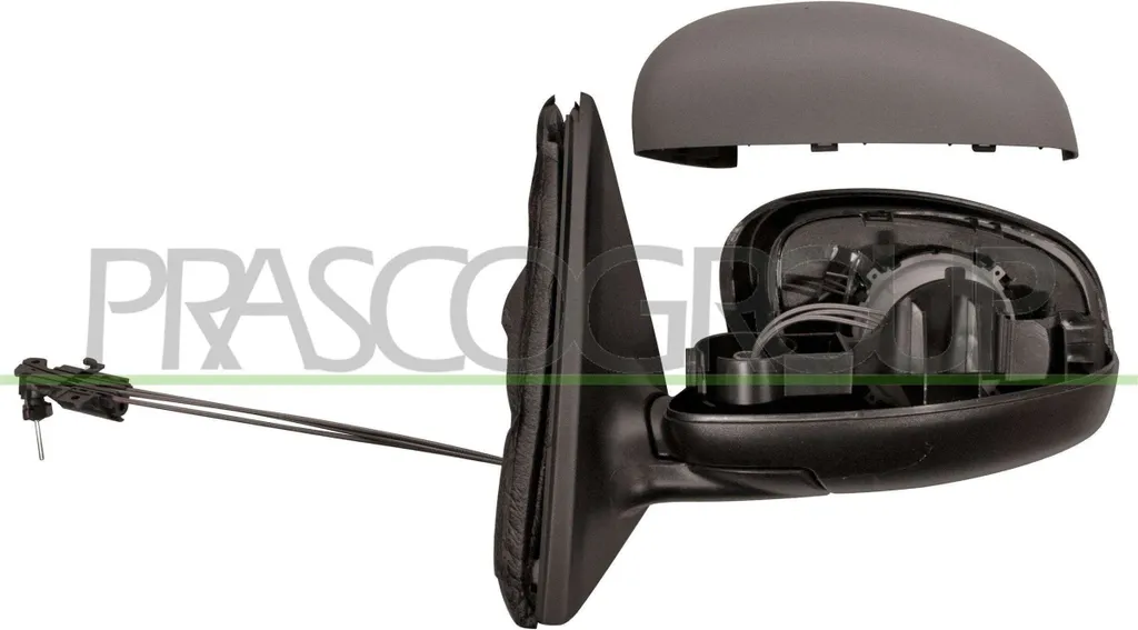Rétroviseur gauche Skoda Roomster 5J - Solution OE 5J1857507 pour CT valide