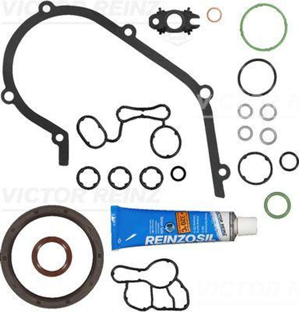 VICTOR REINZ 08-42098-01 Dichtungssatz, Motorblock OE kompatibel mit Mito, 500, 500C, 500L, Panda, Punto, Ypsilon, Seicento, XJ, Caravan