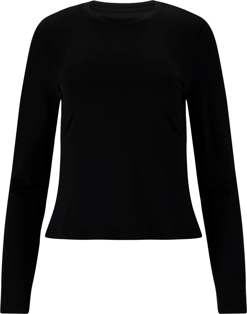 ATHLECIA Almi W L/S Tee BLACK BLACK 44