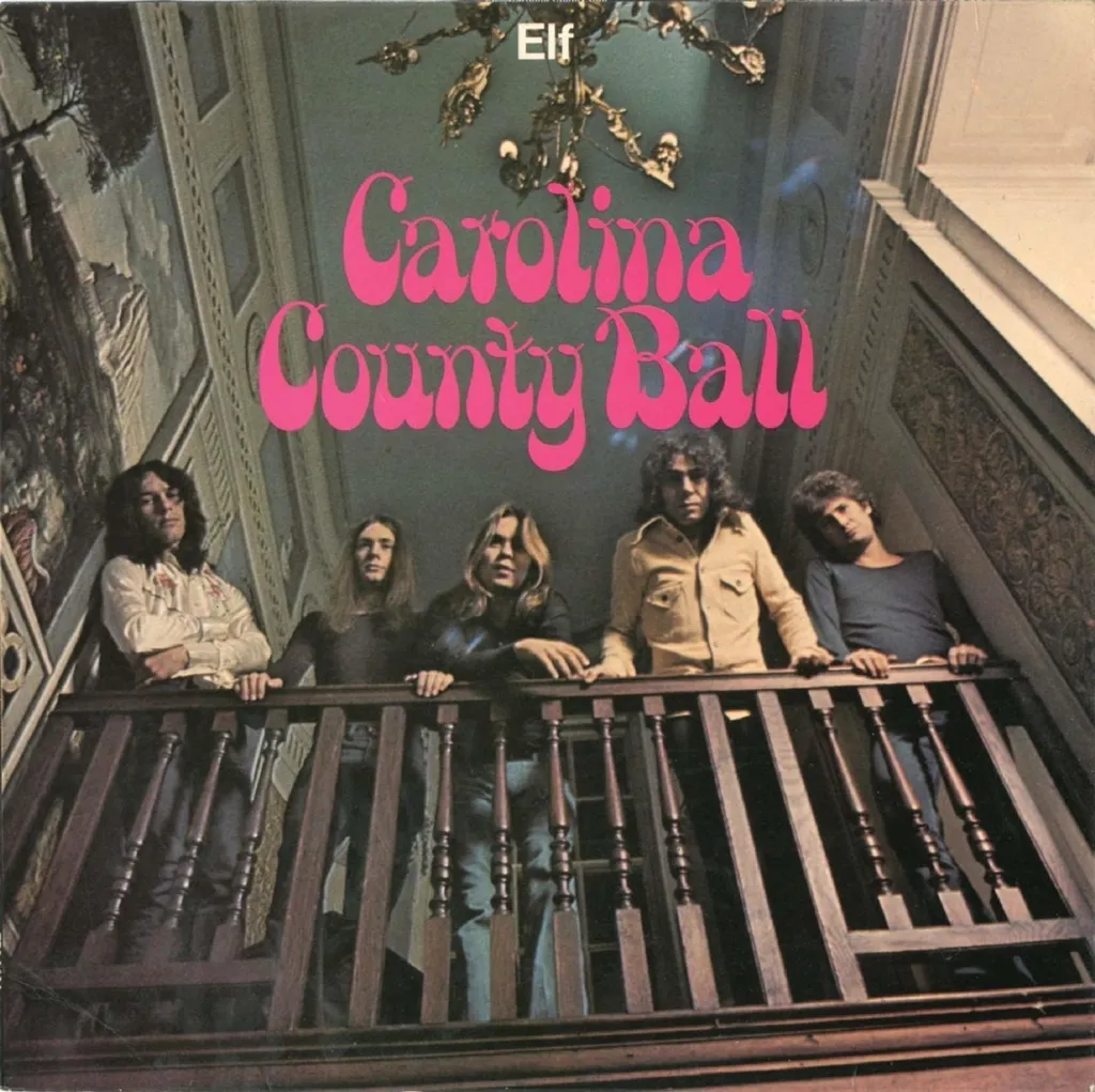 Vinyle ELF Carolina Country Ball Album Ronnie James Dio Rock - Édition Limitée