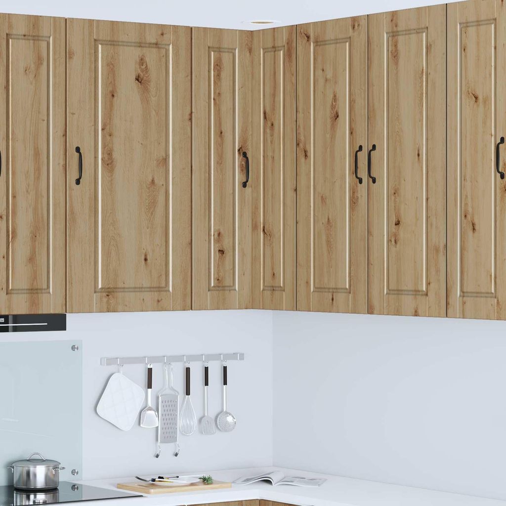 "Schlussverkauf" Küchenschrank/Sideboard - 1 pc - Aufbewahrungsschrank moderne - Artisan-Eiche 57x57x100 cm Holzwerkstoff C10689