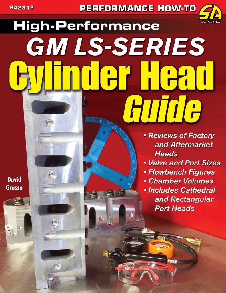 High-Performance GM LS-Series Cylinder Head Guide.by Grasso, David New.
