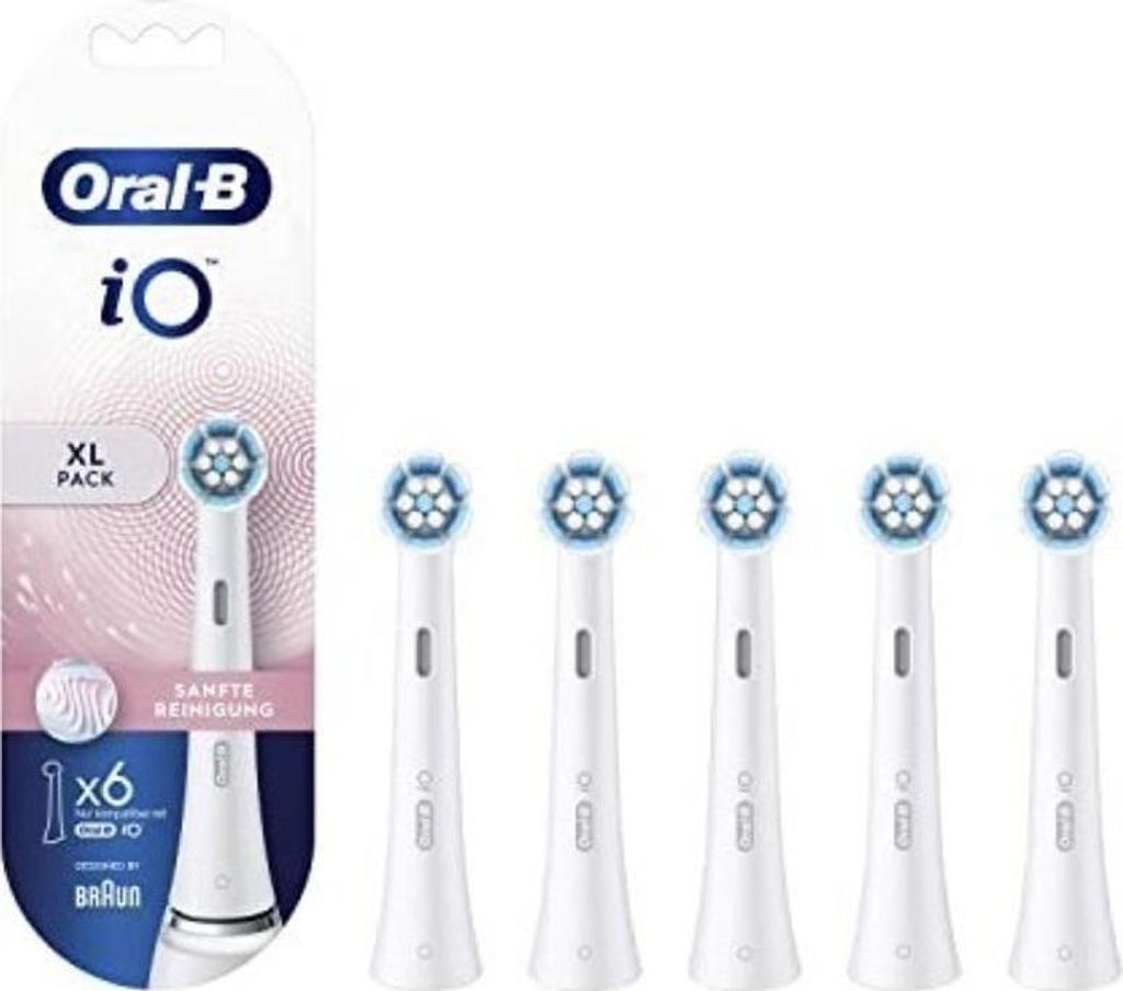 Nasaditeľné kefky Oral-B iO Gentle Cleaning 6 FFU Obrázok produktu 