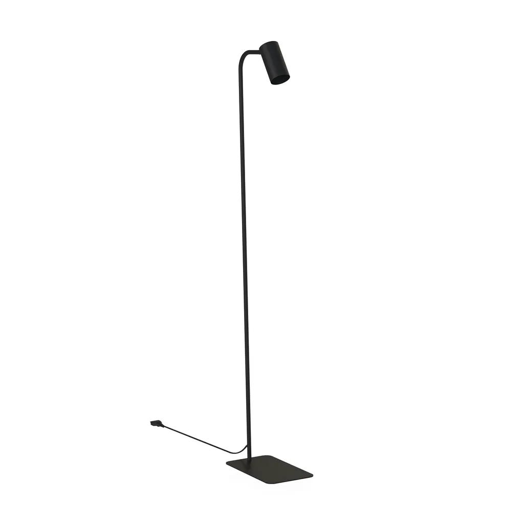 Lampadaire LED sur pied Noir Acier Moderne pour Salon - Nowodvorski