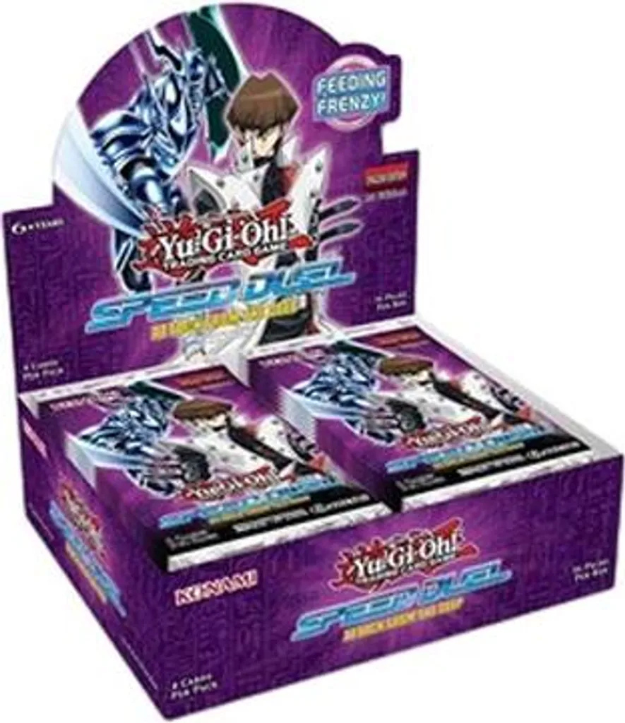Boîte de boosters Yu-Gi-Oh Speed Duel Attaque des profondeurs officielle
